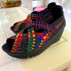 Bernie Mev wedge shoe size 8-9